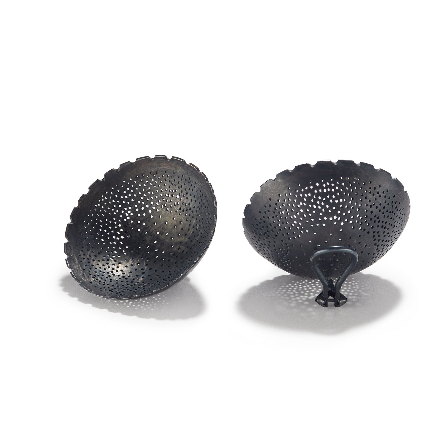 Perforated Cup Earrings