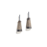 Small Perforated Cone Earrings