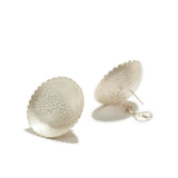 Round Perforated Cup Earrings