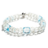 Aquamarine & Blue Topaz Bracelet