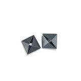 Open Fold Square Earrings